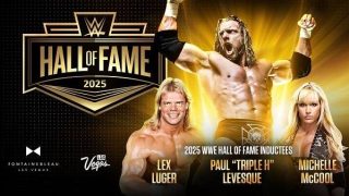 WWE Hall OF Fame 2025 4/19/25