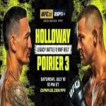 UFC 318 Holloway vs Poirier 3 PPV Pay Per View 7/19/25