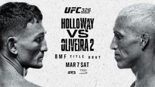 UFC 326 Holloway vs Oliveira 2 PPV Pay Per View 3/7/26
